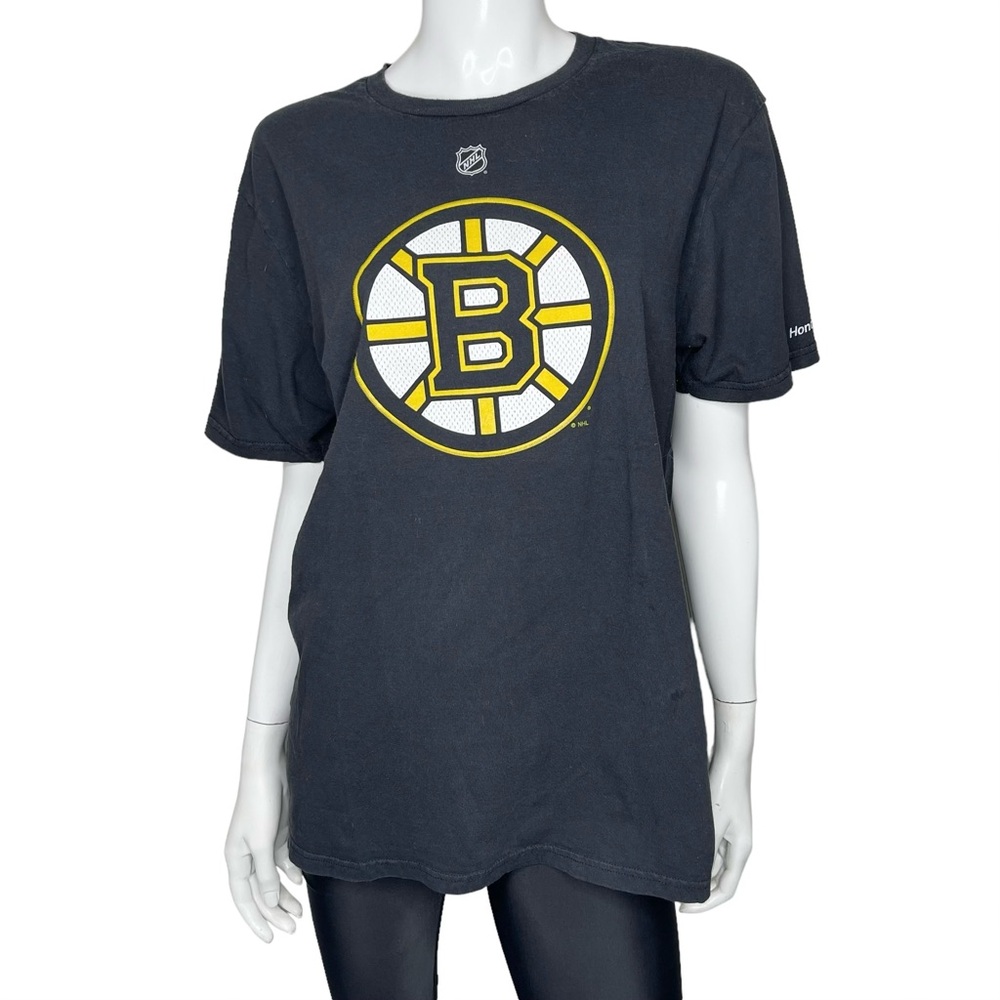 🤑 5/$25 Reebok Graphic “Boston Bruins” Tuukka Rask Short Sleeve Tee Shirt